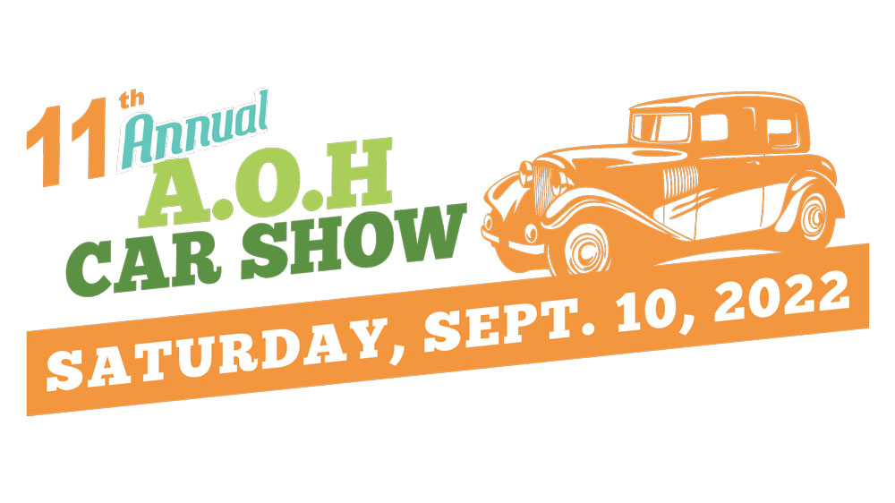 11th Annual A.O.H. Car Show Logo